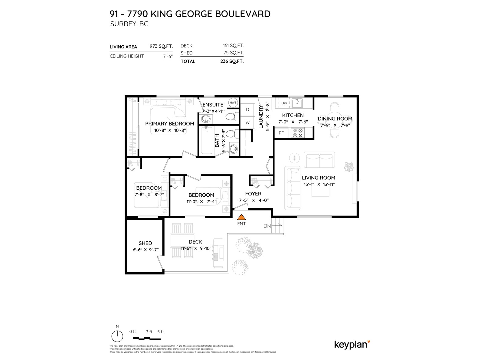 91 7790 King George Boulevard, Surrey, British Columbia  V3W 5Y4 - Photo 3 - R2960903