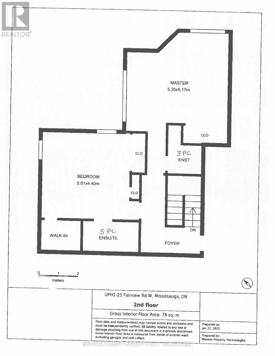 Uph1 - 25 Fairview Road W, Mississauga, Ontario  L5B 3Y8 - Photo 24 - W12097402