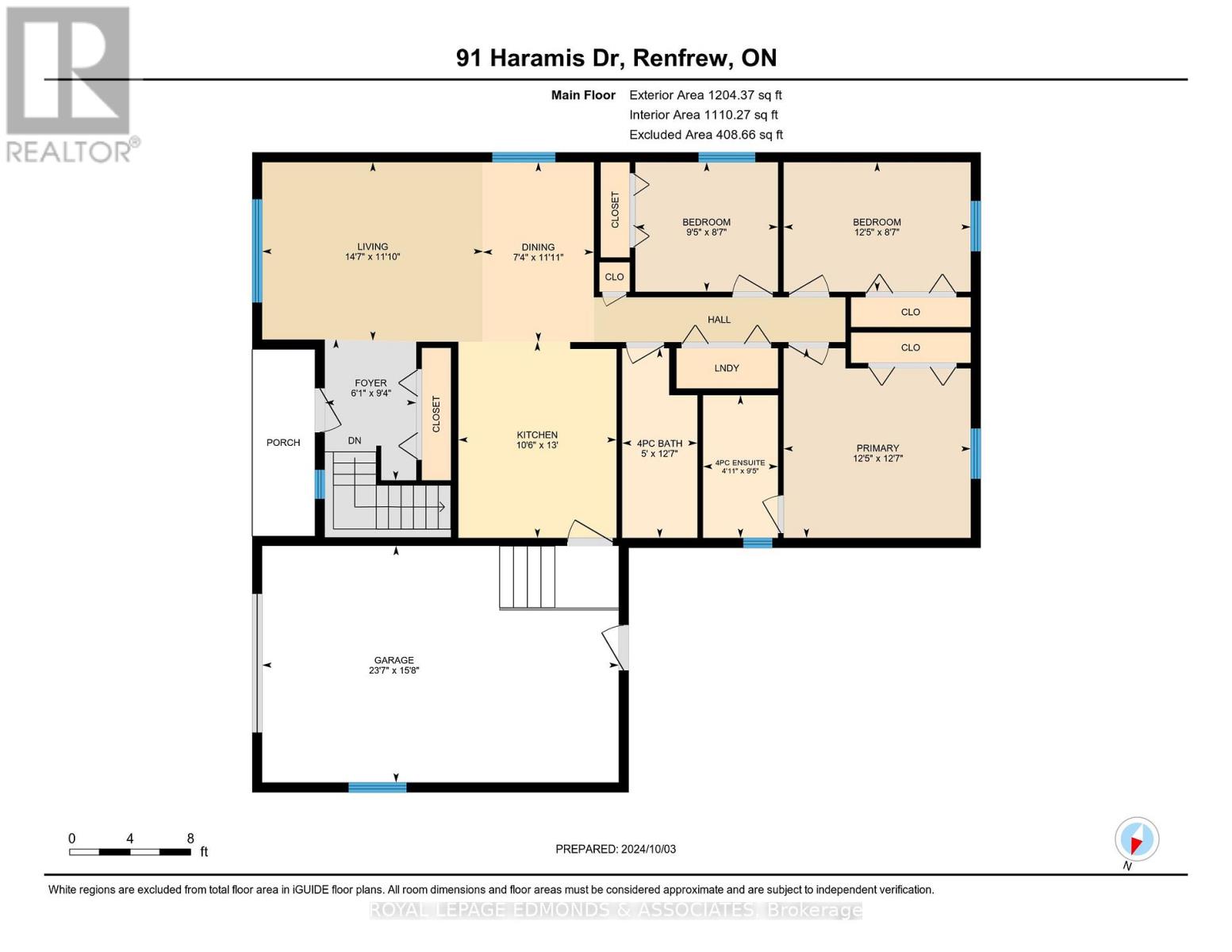 91 Haramis Drive, Renfrew, Ontario  K7V 4M4 - Photo 35 - X12180193