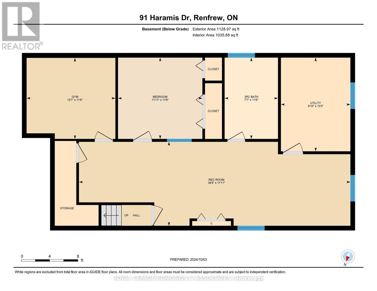 91 Haramis Drive, Renfrew, Ontario  K7V 4M4 - Photo 36 - X12180193