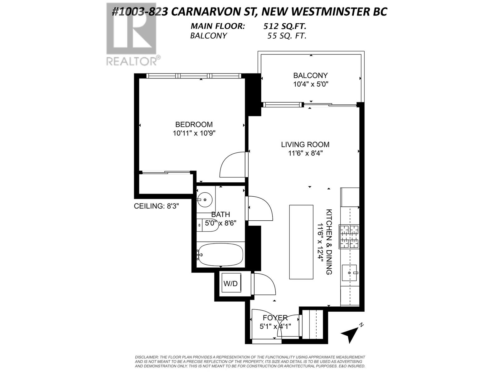 1003 823 Carnarvon Street, New Westminster, British Columbia  V3M 0N5 - Photo 38 - R3008346