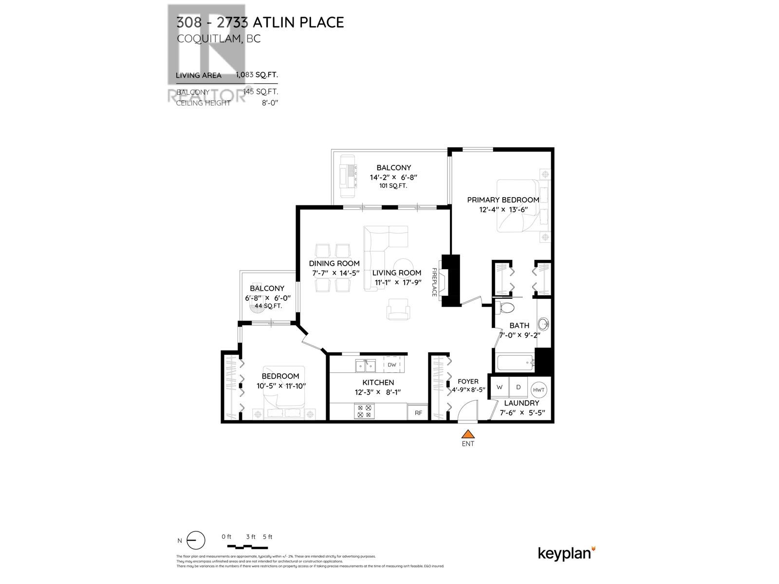 308 2733 Atlin Place, Coquitlam, British Columbia  V3C 5B1 - Photo 27 - R3008344