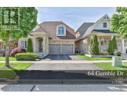 64 GAMBLE DRIVE, Ajax, Ontario