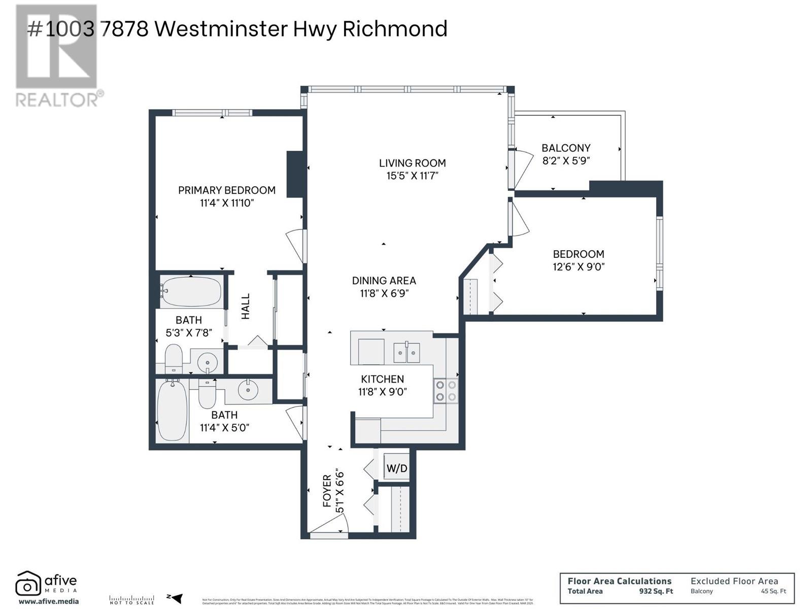 1003 7878 Westminster Highway, Richmond, British Columbia  V6X 4A2 - Photo 23 - R2977024