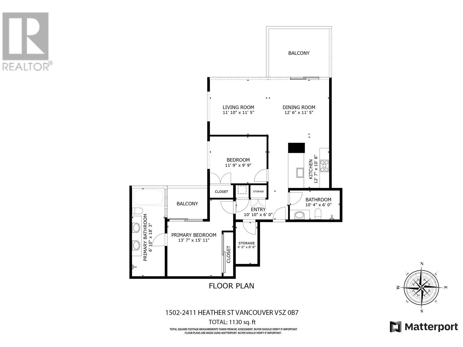 1502 2411 Heather Street, Vancouver, British Columbia  V5Z 0B7 - Photo 23 - R3007797