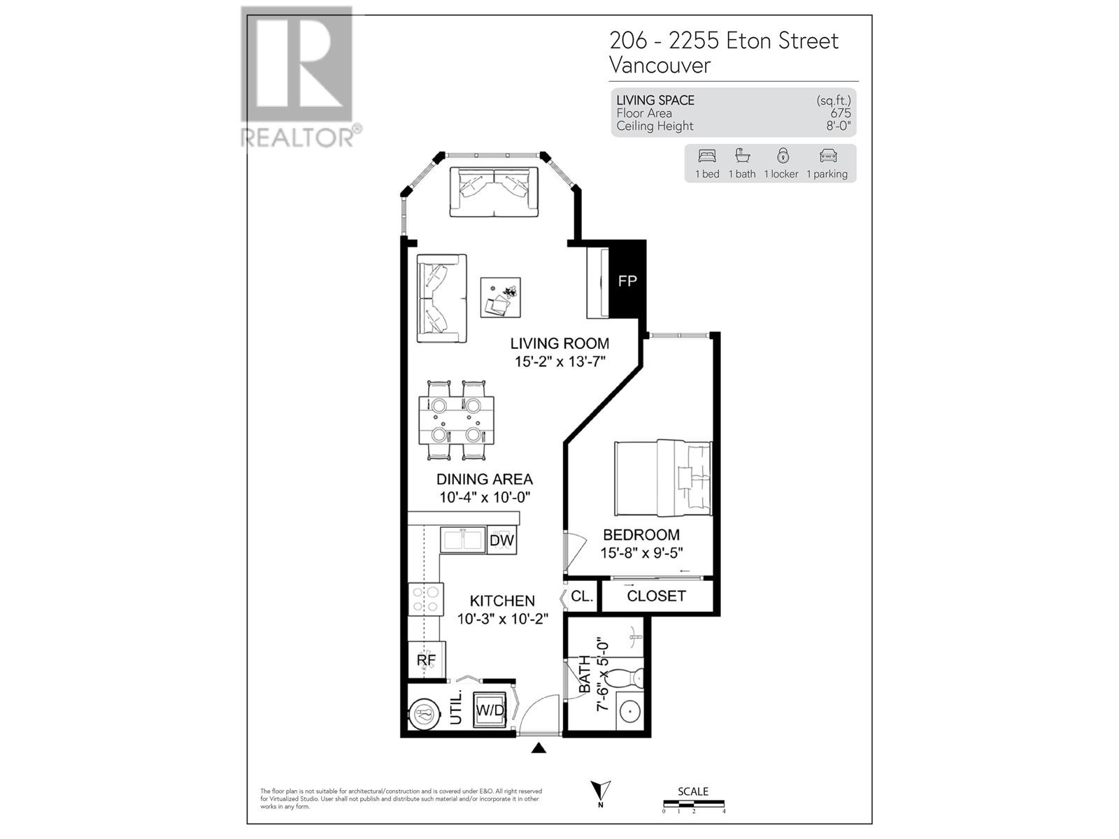 206 2255 Eton Street, Vancouver, British Columbia  V5L 1C9 - Photo 23 - R3008998