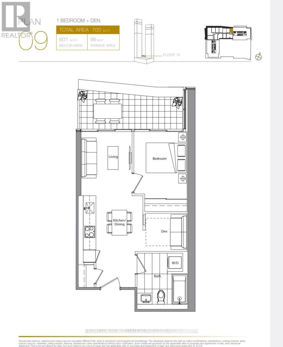 1509 - 3 Concord Cityplace Way, Toronto, Ontario  M5V 0X3 - Photo 5 - C12183365