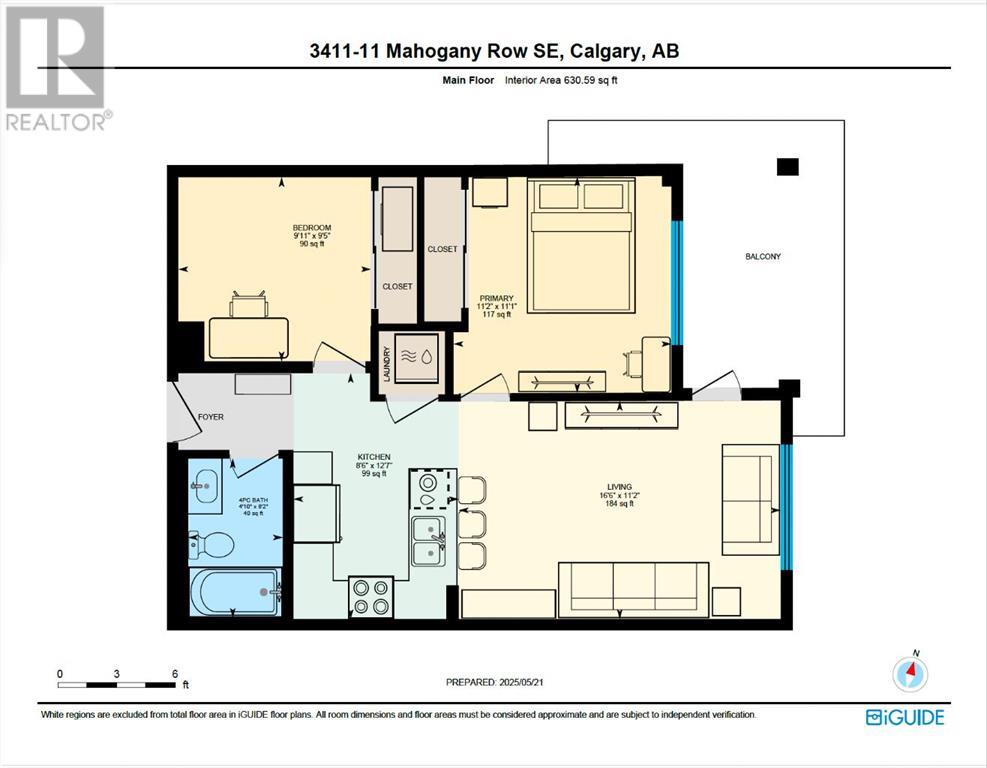 3411, 11 Mahogany Row Se, Calgary, Alberta  T3M 2L6 - Photo 2 - A2223020