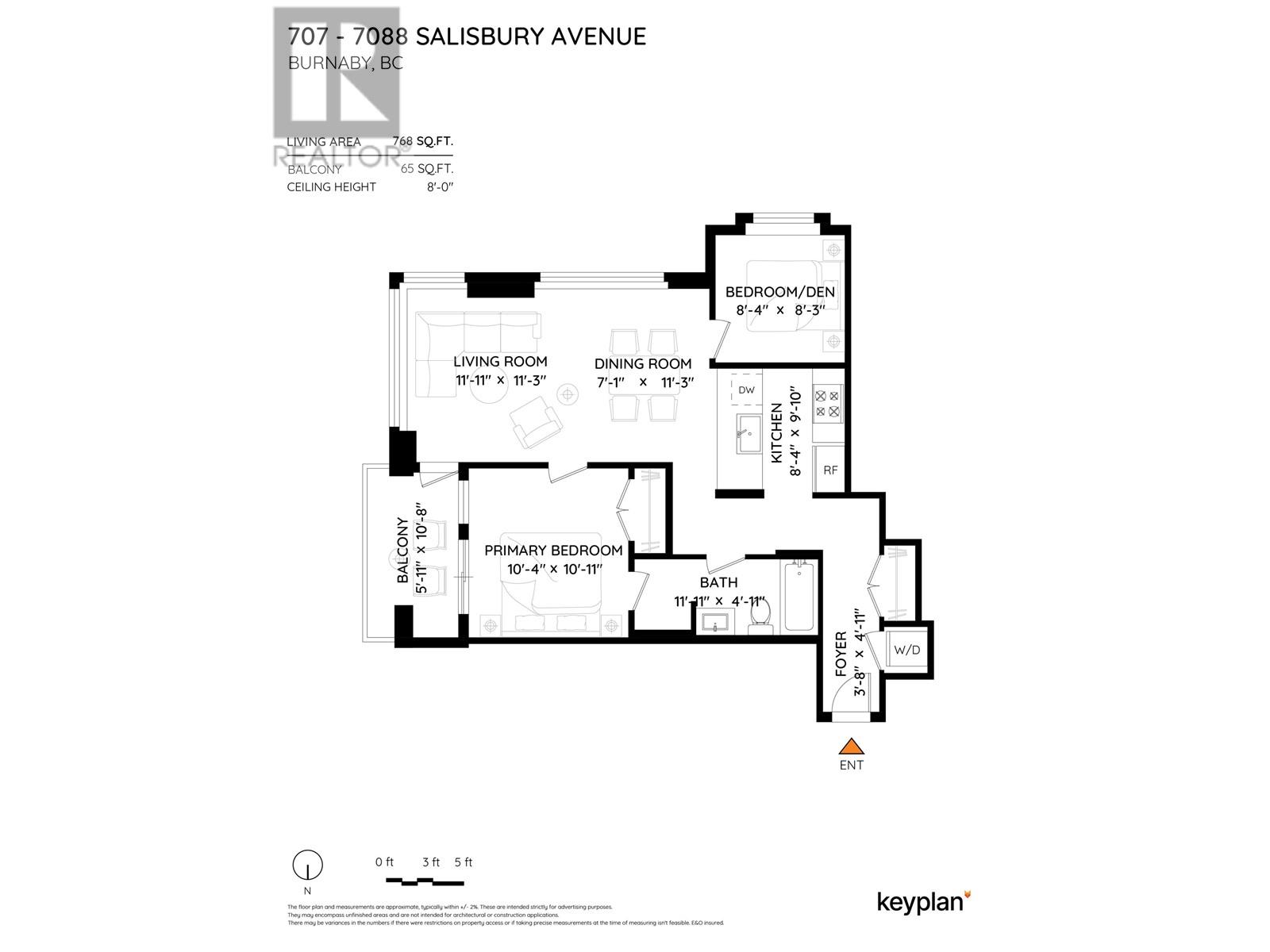 707 7088 Salisbury Avenue, Burnaby, British Columbia  V5E 0A4 - Photo 40 - R3008850