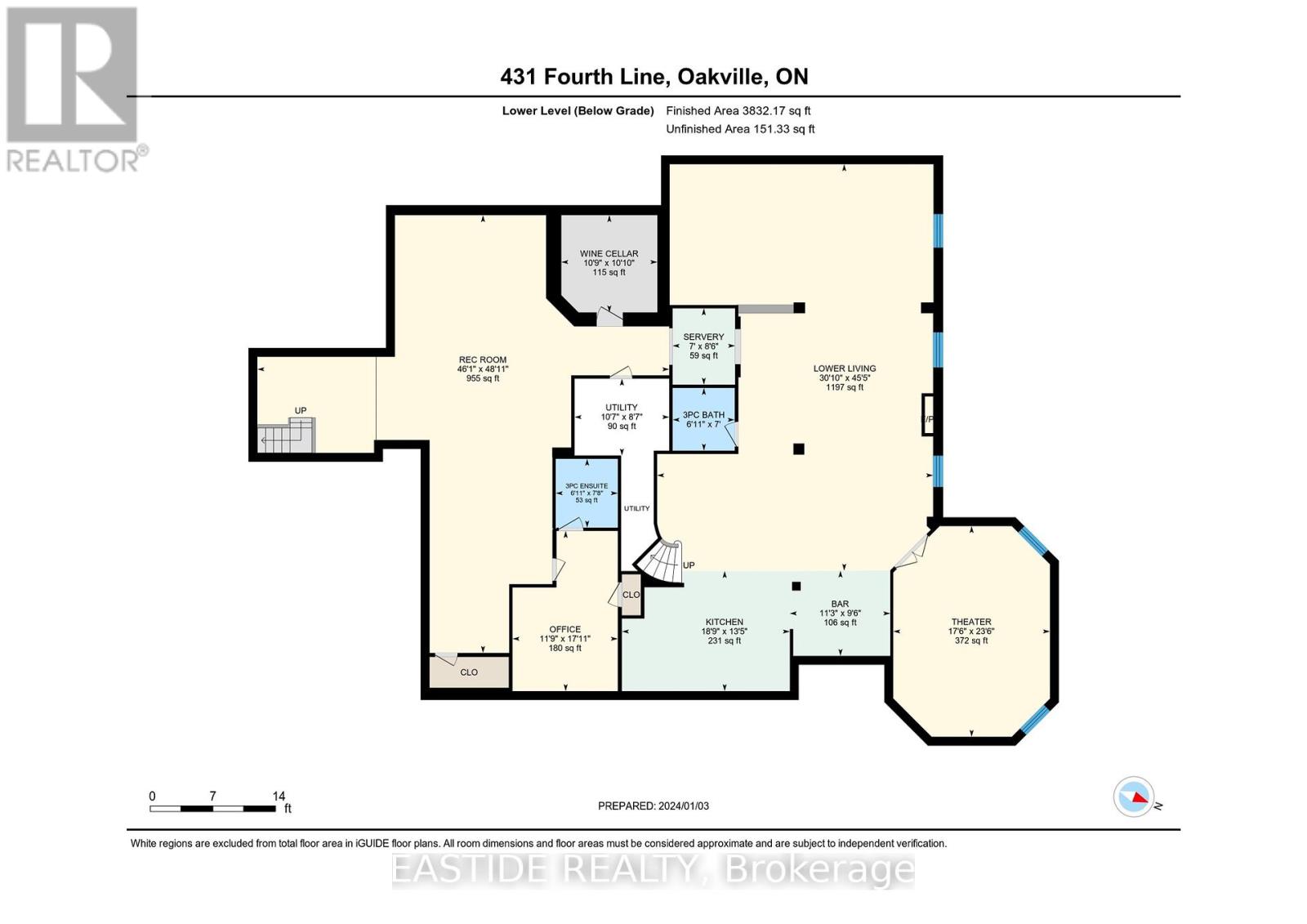 431 Fourth Line, Oakville (Wo West), Ontario  L6L 5A5 - Photo 42 - W12186366