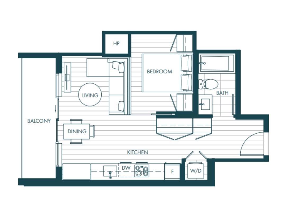 1503 10448 University Drive, Surrey, British Columbia  V3T 0S7 - Photo 2 - R3009240