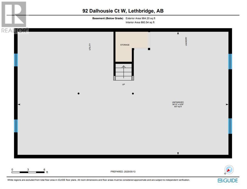 92 Dalhousie Court W, Lethbridge, Alberta  T1K 4C9 - Photo 24 - A2220655