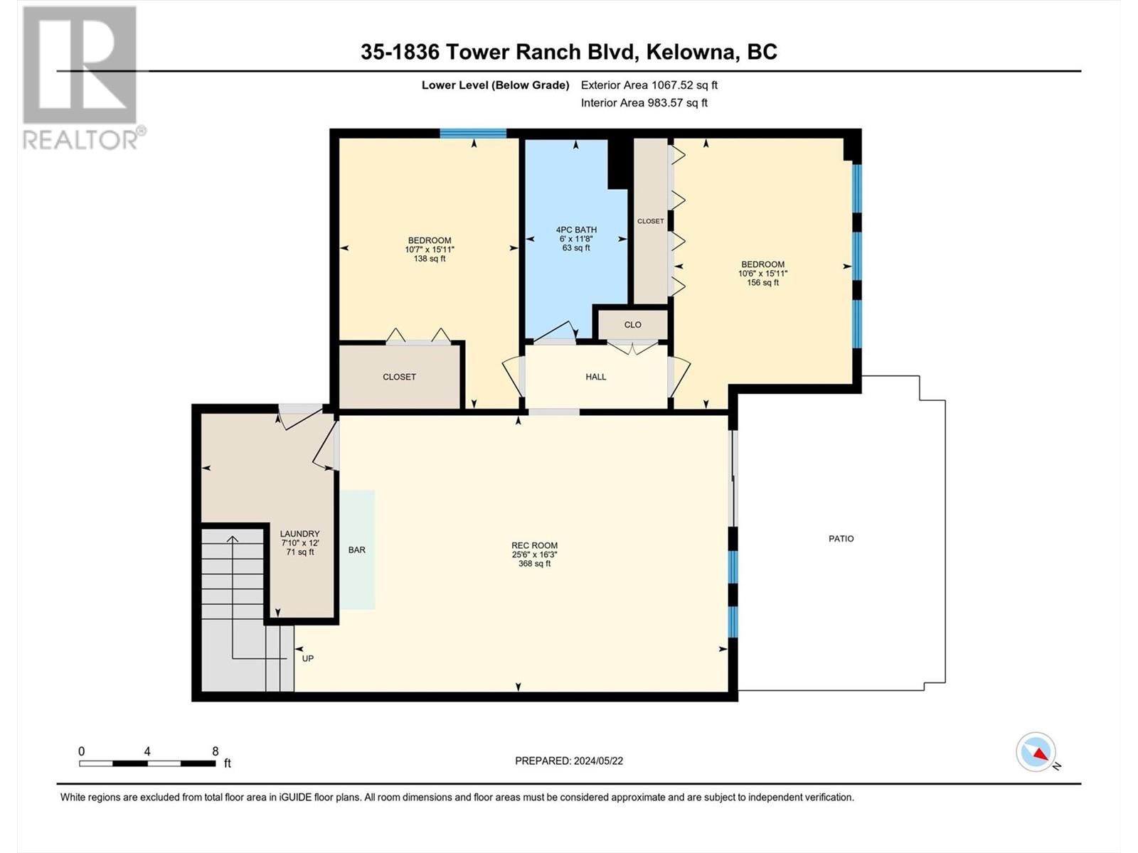 1836 Tower Ranch Boulevard Unit# 35, Kelowna, British Columbia  V1V 1S8 - Photo 35 - 10342915