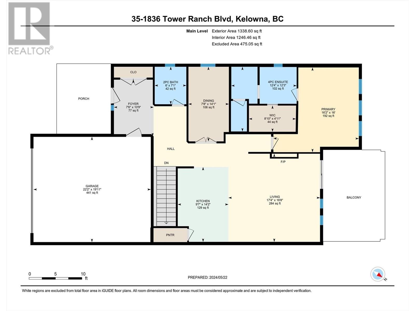 1836 Tower Ranch Boulevard Unit# 35, Kelowna, British Columbia  V1V 1S8 - Photo 34 - 10342915