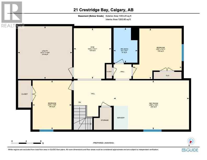 21 Crestridge Bay Sw, Calgary, Alberta  T3B 6H2 - Photo 38 - A2217438