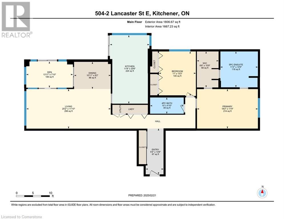 2 Lancaster Street E Unit# 504, Kitchener, Ontario  N2H 6S3 - Photo 45 - 40695637