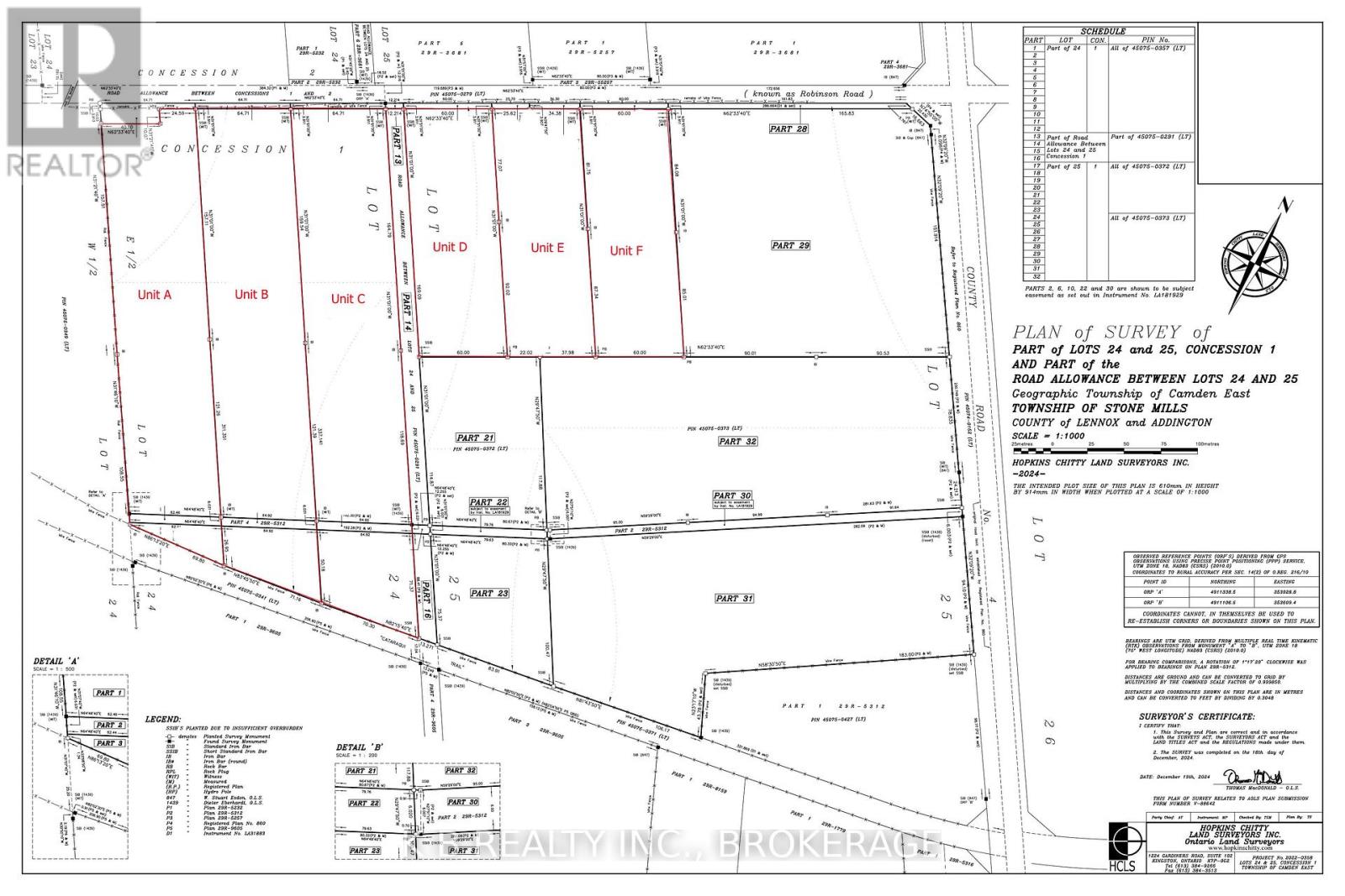Unit C - 0 Robinson Road, Stone Mills, Ontario  K0K 3N0 - Photo 2 - X12016177
