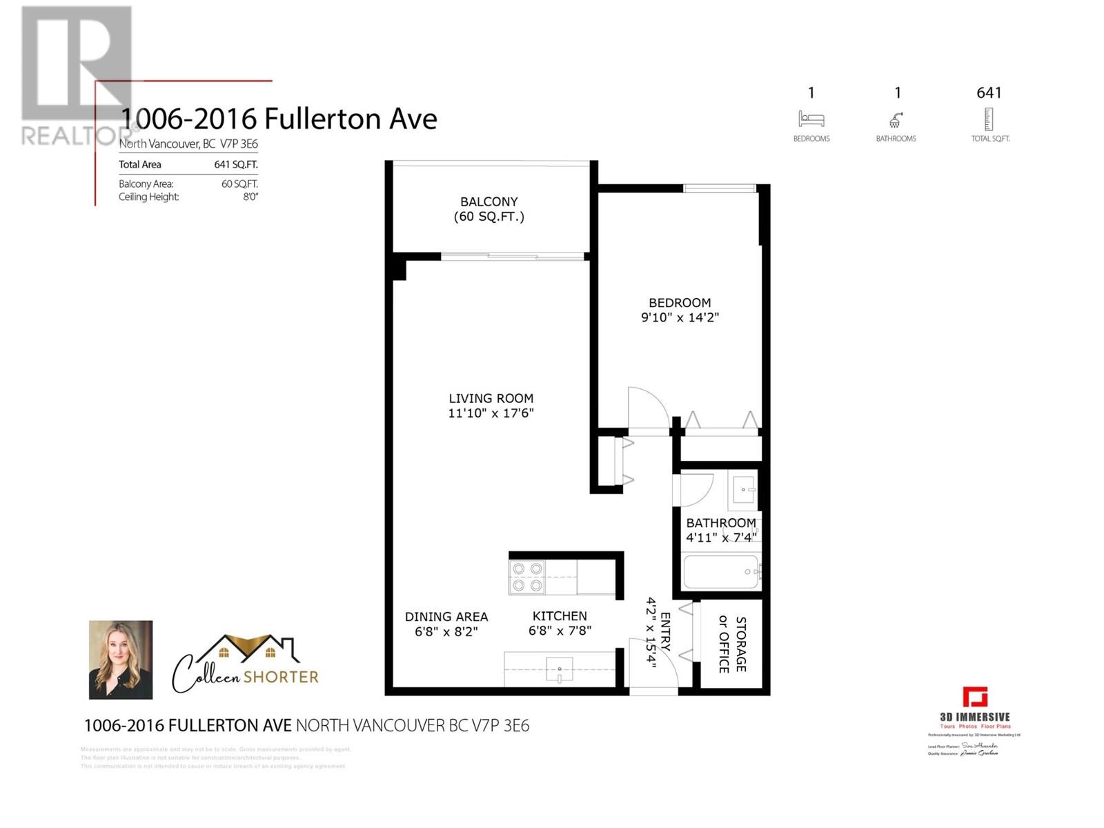 1006 2016 Fullerton Avenue, North Vancouver, British Columbia  V7P 3E6 - Photo 40 - R3009605