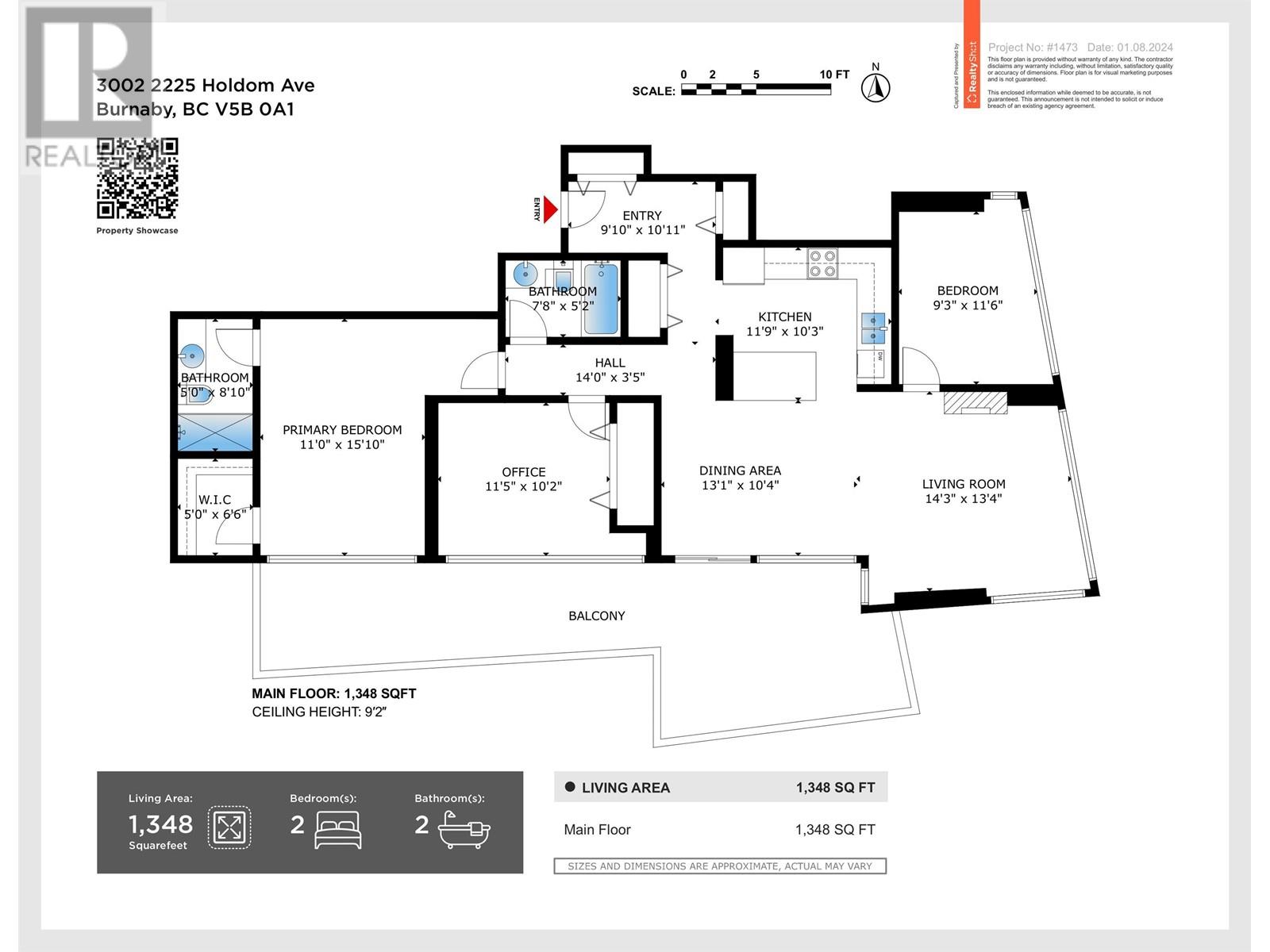 3002 2225 Holdom Avenue, Burnaby, British Columbia  V5B 0A1 - Photo 21 - R2997246