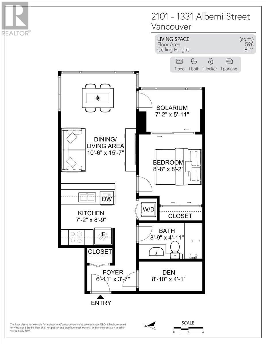 2101 1331 Alberni Street, Vancouver, British Columbia  V6E 4S1 - Photo 4 - R3009741