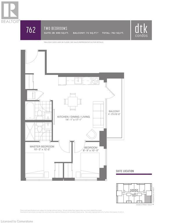 60 Frederick Street Unit# 1014, Kitchener, Ontario  N2H 0C7 - Photo 13 - 40735897