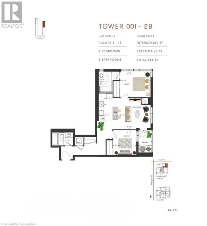 5 Wellington Street S Unit# 612, Kitchener, Ontario  N2G 0E3 - Photo 16 - 40729677