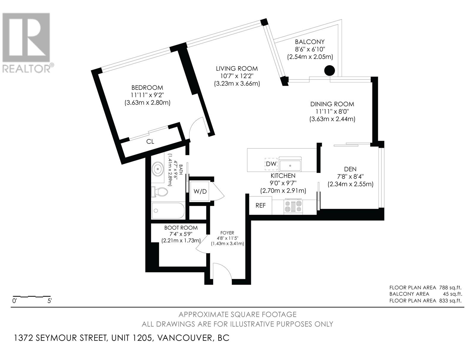 1205 1372 Seymour Street, Vancouver, British Columbia  V6B 0L1 - Photo 29 - R3010086