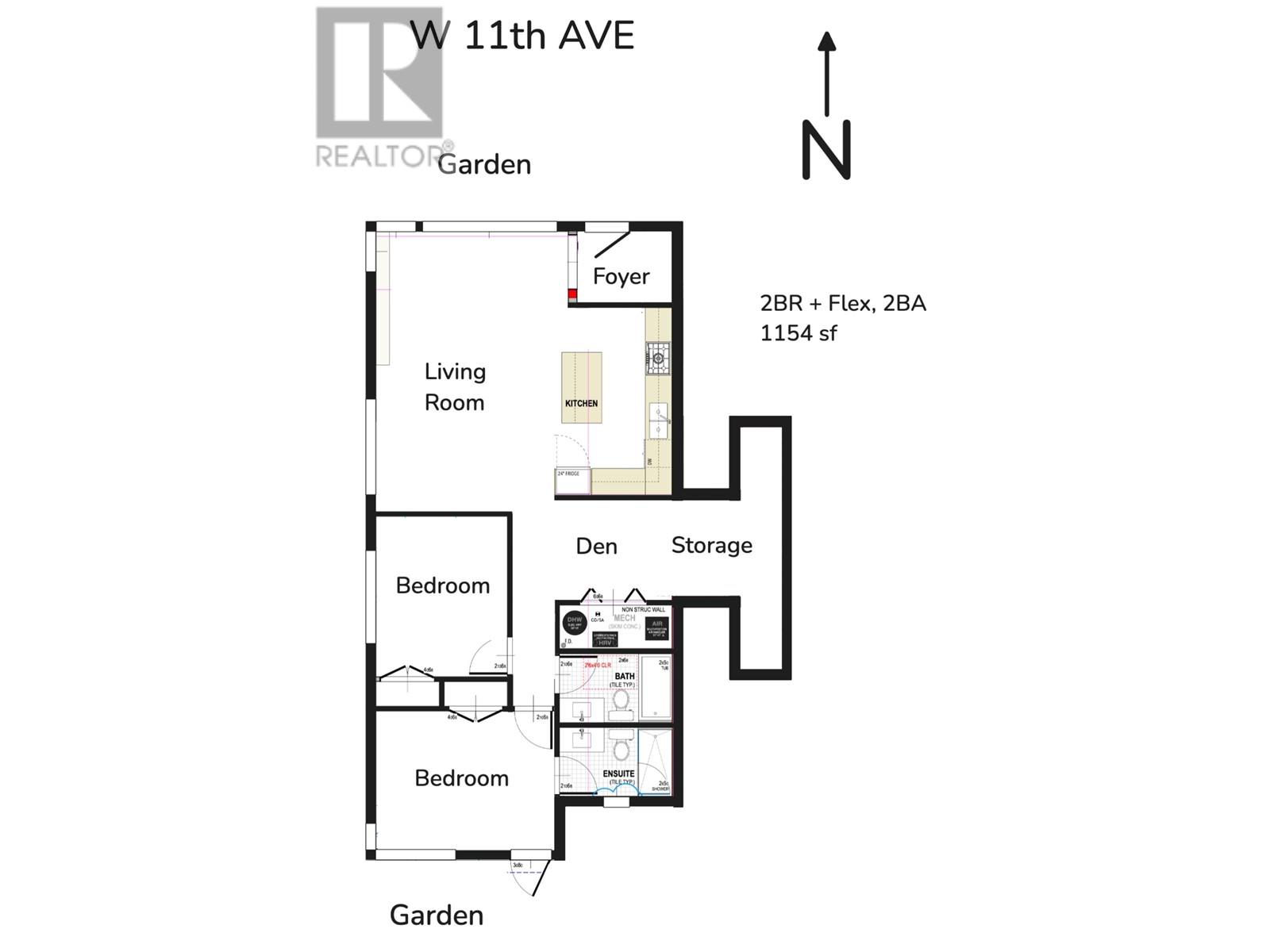 3 3120 W 11th Avenue, Vancouver, British Columbia  V6K 2M7 - Photo 9 - R3010097