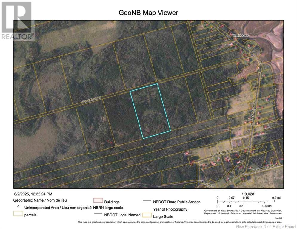 New Line Road, West Quaco, New Brunswick