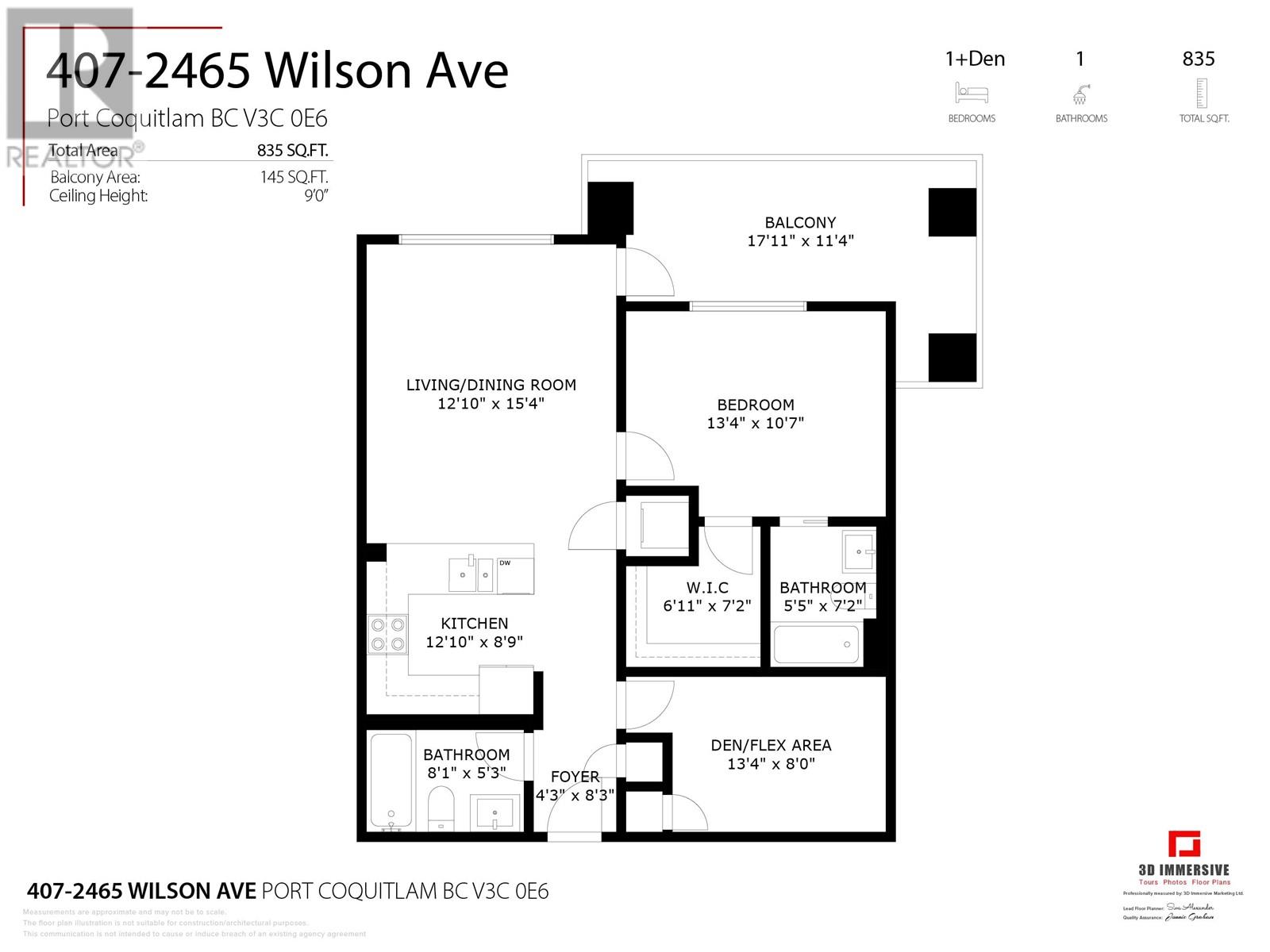 407 2465 Wilson Avenue, Port Coquitlam, British Columbia  V3C 0E6 - Photo 32 - R3004866