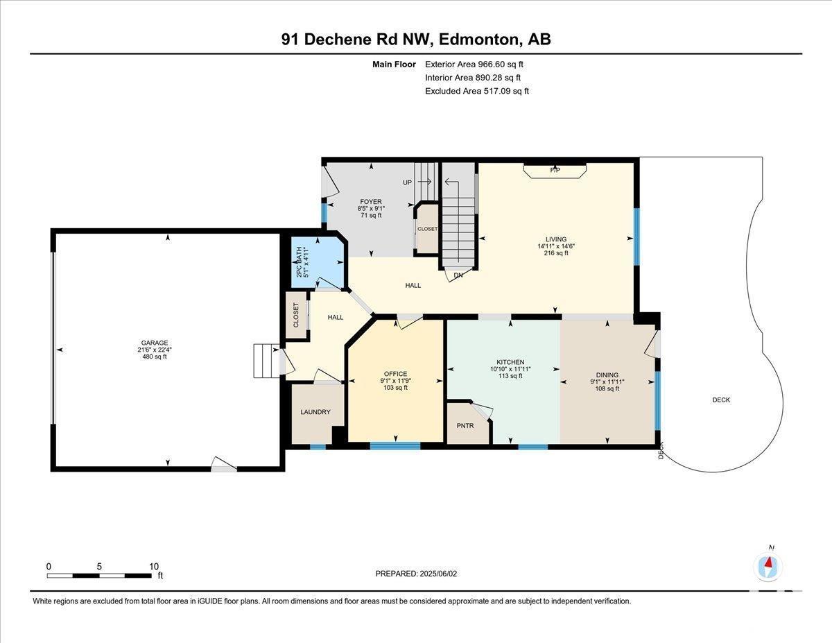 91 Dechene Rd Nw, Edmonton, Alberta  T6M 2M9 - Photo 67 - E4440091