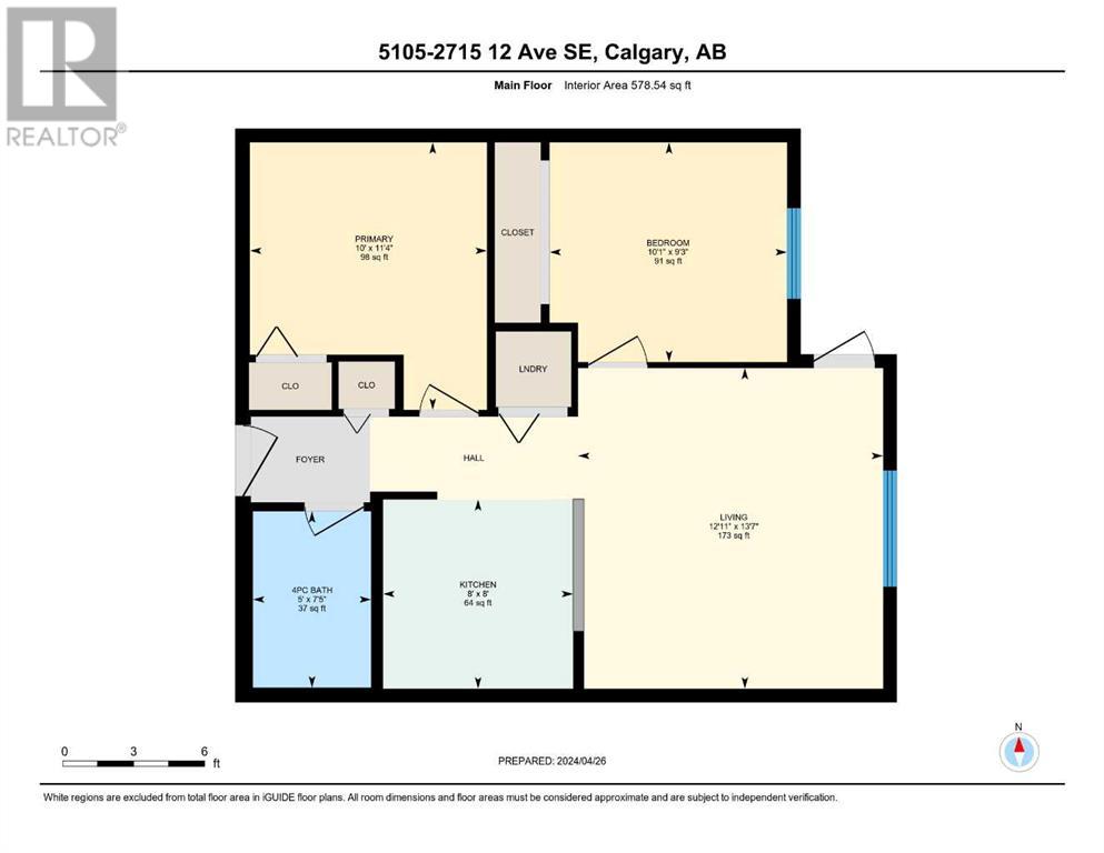 105, 2715 12 Avenue Se, Calgary, Alberta  T2A 4X8 - Photo 29 - A2227270