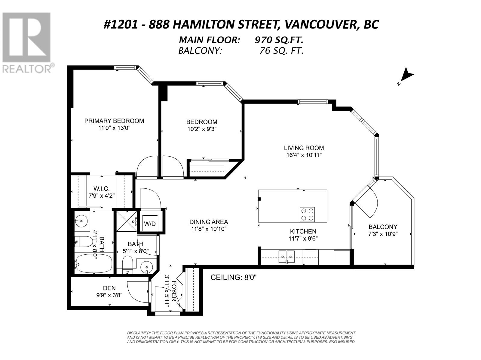 1201 888 Hamilton Street, Vancouver, British Columbia  V6B 5W4 - Photo 37 - R3010511
