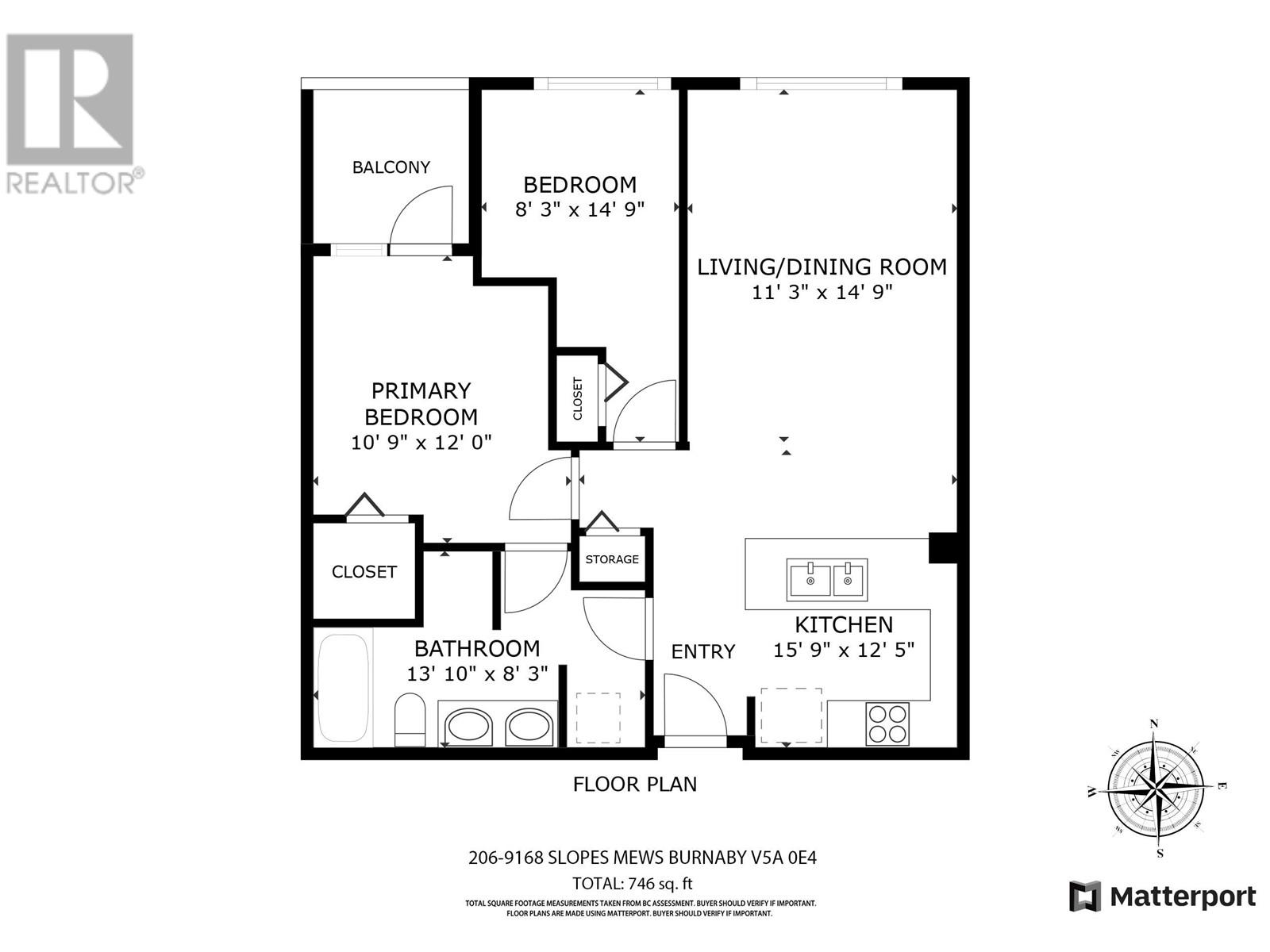206 9168 Slopes Mews, Burnaby, British Columbia  V5A 0E4 - Photo 22 - R3004677