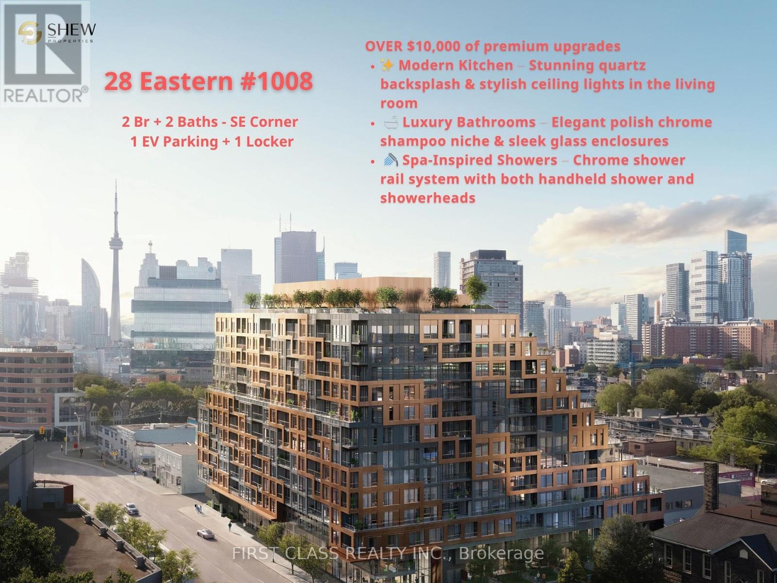 1008 - 28 Eastern Avenue, Toronto, Ontario  M5A 0Y2 - Photo 2 - C12192451