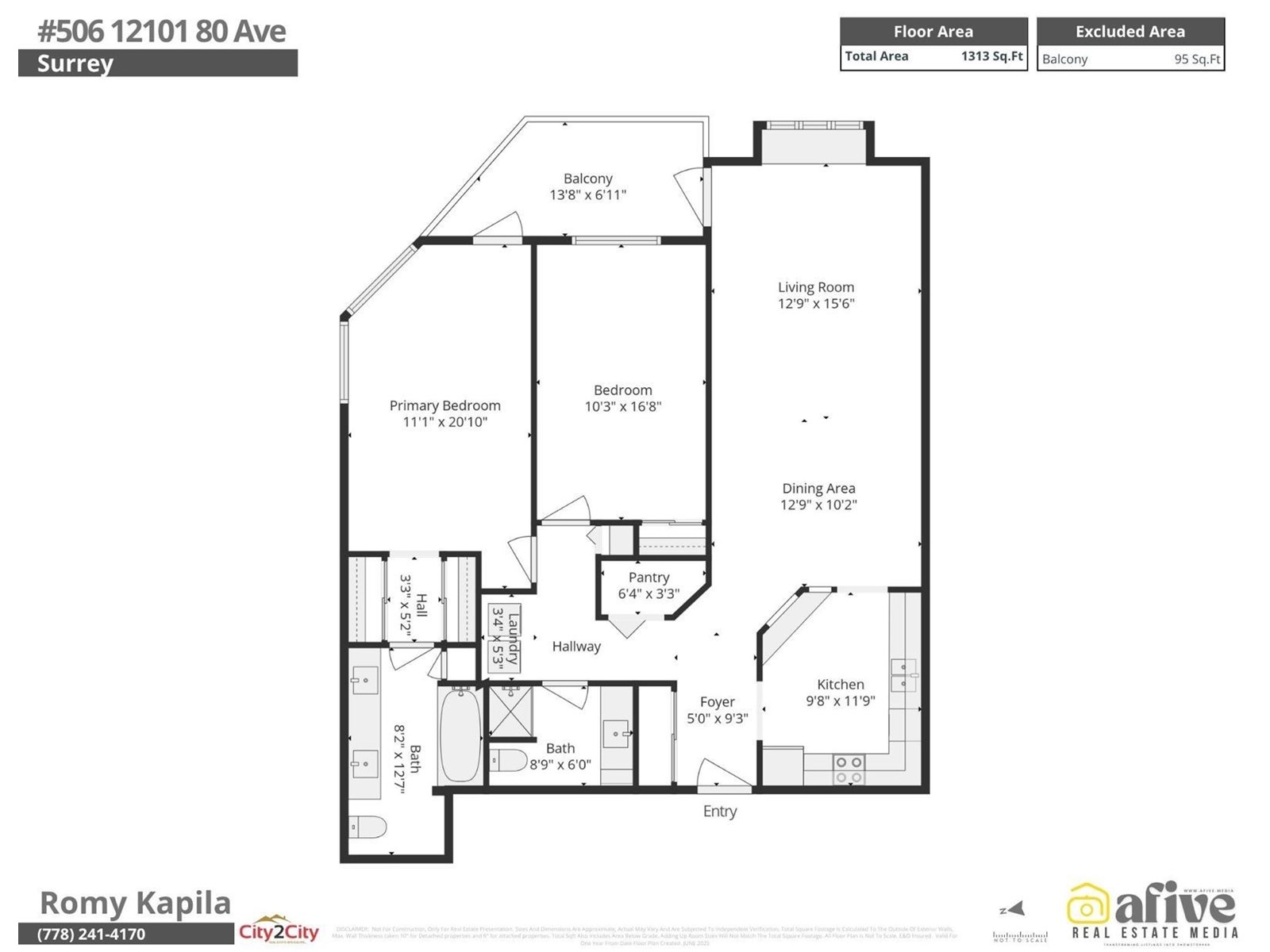 506 12101 80 AVENUE, surrey, British Columbia
