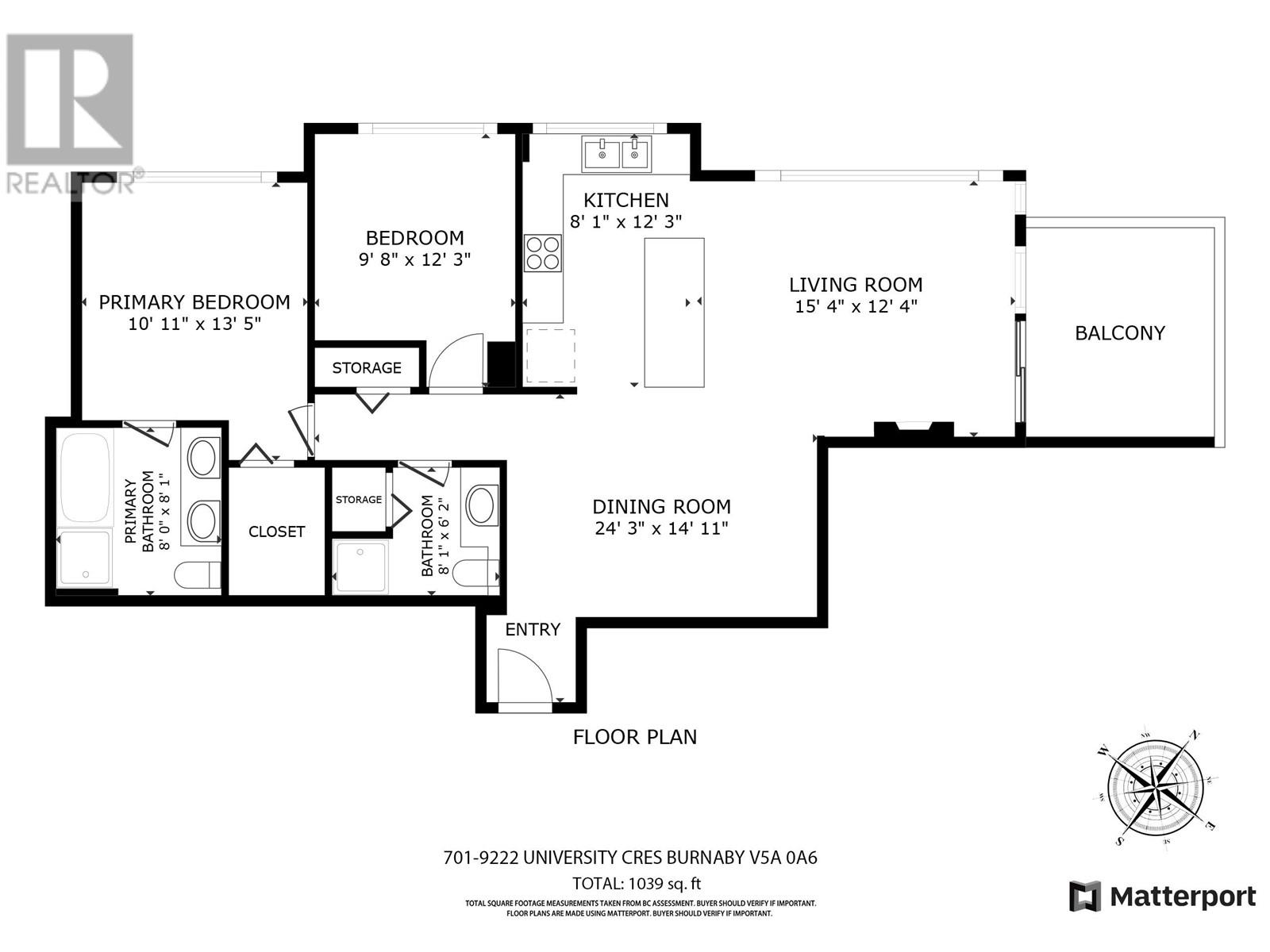 701 9222 University Crescent, Burnaby, British Columbia  V5A 0A6 - Photo 40 - R3010780