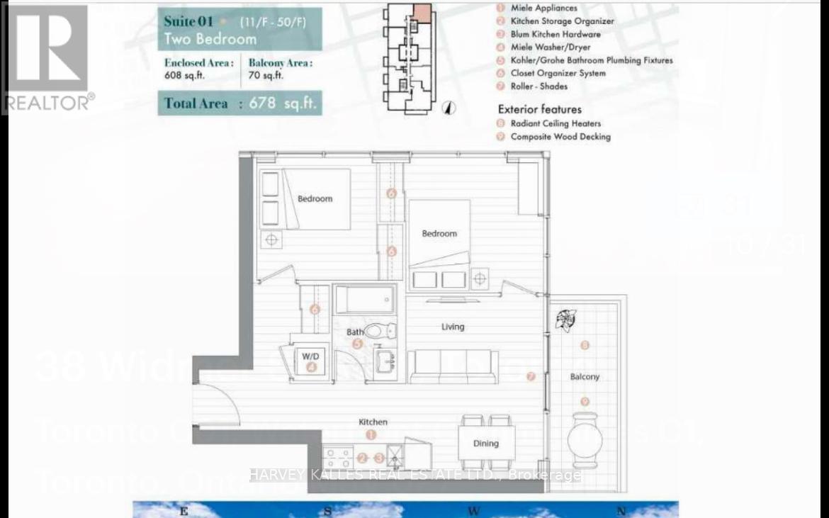 2101 - 38 Widmer Street, Toronto, Ontario  M5V 0P7 - Photo 14 - C12193760
