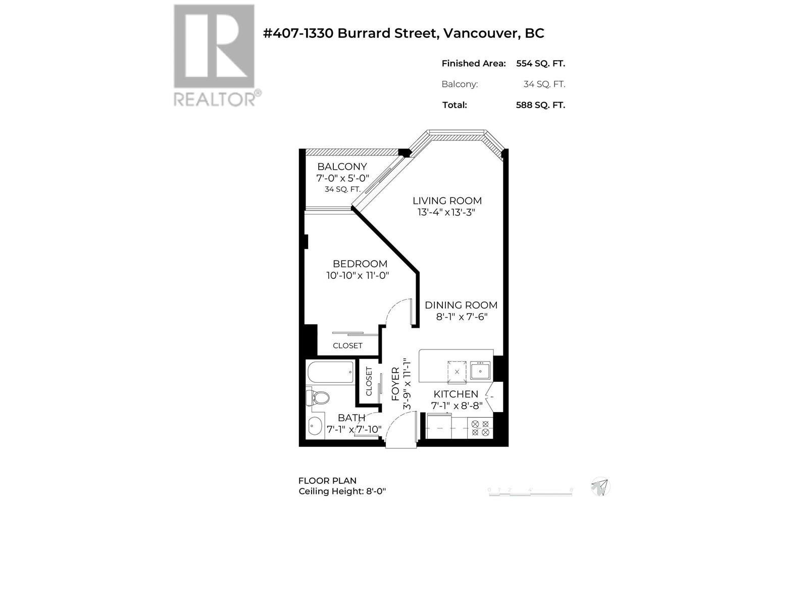 407 1330 Burrard Street, Vancouver, British Columbia  V6Z 2B8 - Photo 15 - R3004770