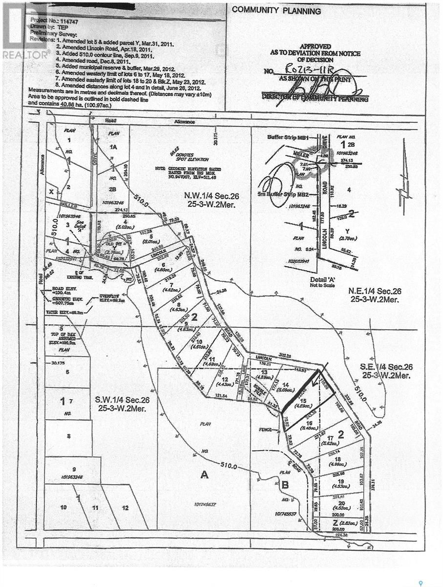 Cherrydale Golf Course Acreage Lot 15, wallace rm no. 243, Saskatchewan