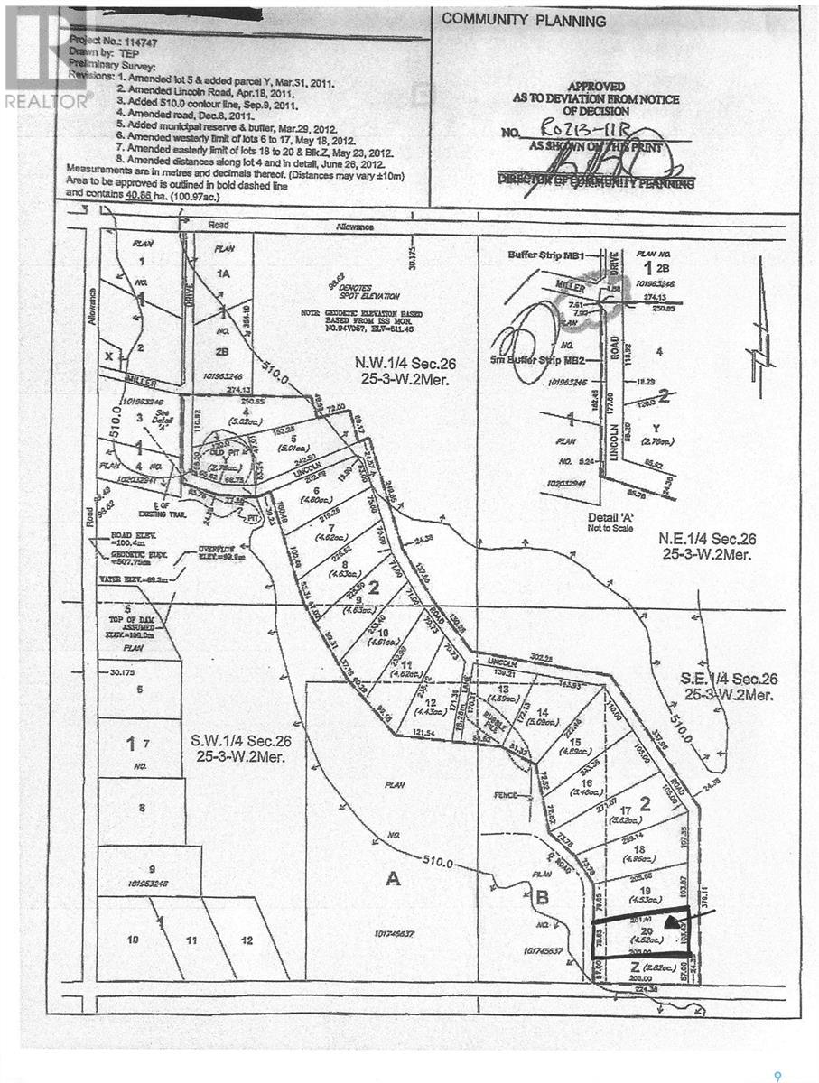 Cherrydale Golf Course Acreage Lot 20, wallace rm no. 243, Saskatchewan
