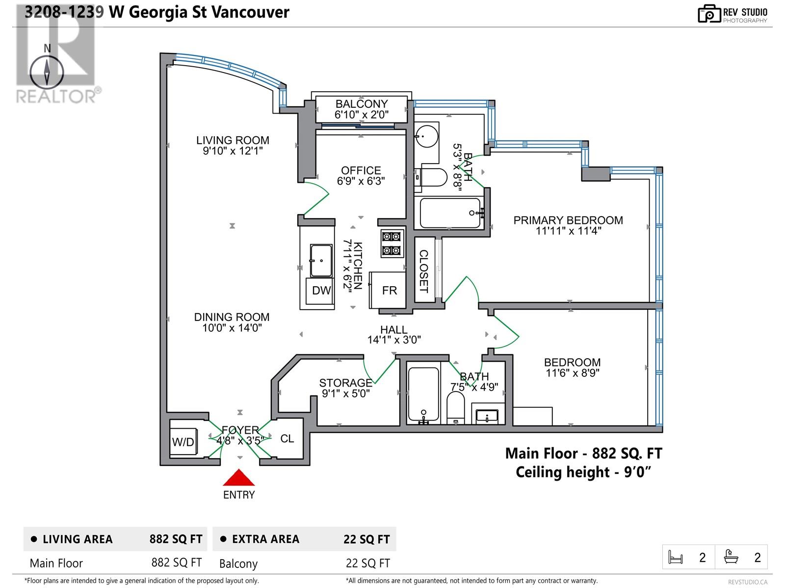 3208 1239 W Georgia Street, Vancouver, British Columbia  V6E 3J5 - Photo 40 - R3004746