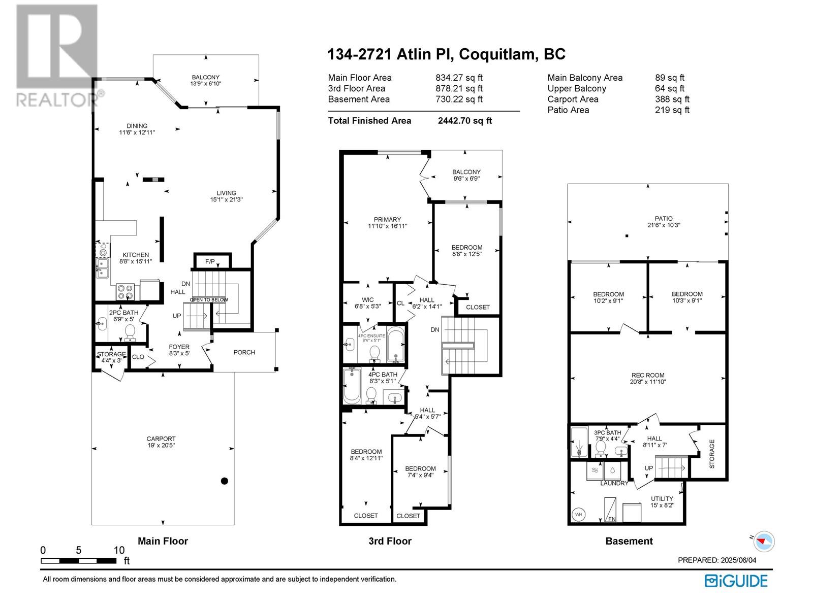 134 2721 Atlin Place, Coquitlam, British Columbia  V3C 5B1 - Photo 33 - R3011595
