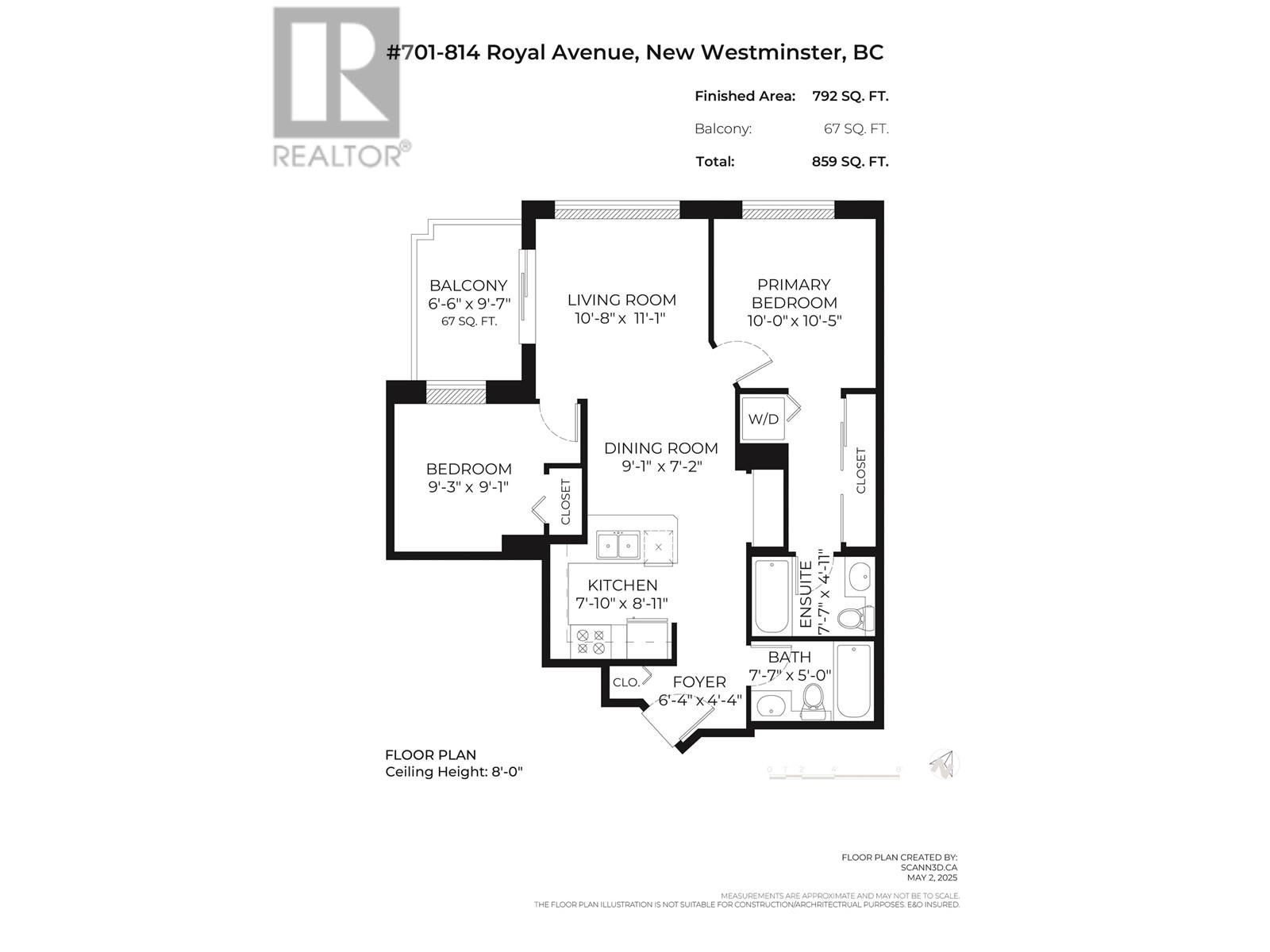 701 814 Royal Avenue, New Westminster, British Columbia  V3M 1J9 - Photo 37 - R3011715