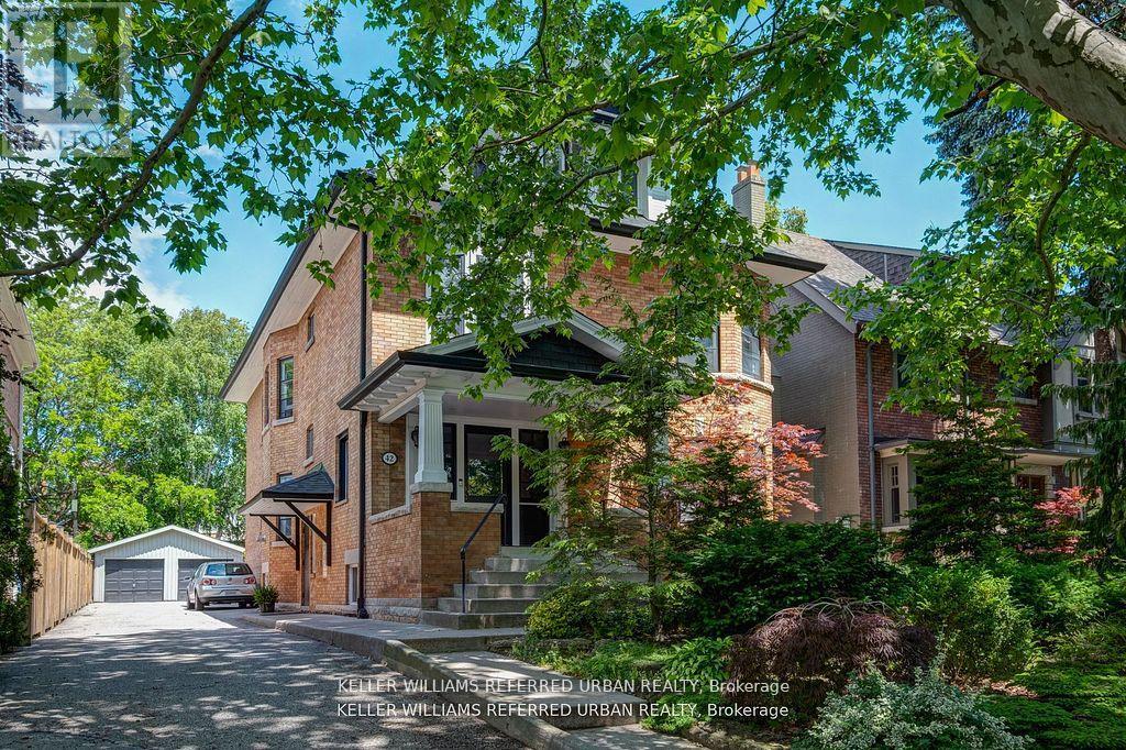 *Stately Edwardian brick home with a lush front garden and landscaped backyard.  *Situated on a 50 feet by 150 feet lot.  *Current use: 5 self-contained units on 3 floors   *Two (2) units are vacant (main floor and third floor)   *The tenants in three (3) rented units are month to month   *Many possibilities: conversion to a single family home or multi-generational home or 6 unit multiplex    *The house has 2 sets of staircases leading to an exit on two sides of the house (west and east)   *The main floor unit is a 2-bedroom unit with 1,565 Sq Ft, with a large foyer, living room with fireplace, open concept kitchen & family room, 2 bedrooms, powder room, ensuite bathroom.   *The second floor contains two (2) x 1-bedroom units, each approximately 780 Sq Ft.   *The third floor unit is a 2-bedroom unit approximately 1,537 Sq Ft, with a huge open concept living area & kitchen, plus 2 bedrooms with closets , 1 bath room and 1 powder room.   *The basement unit is a 2-bedroom unit with own exit door and terrace, approximately 1,000 Sq Ft, with an open concept living area & kitchen plus 2 bedrooms and bathroom.   *Detached 2 car garage with wide driveway and with garden suite potential and 5 outside parking spaces.  *Ductless ACs. (id:48254)