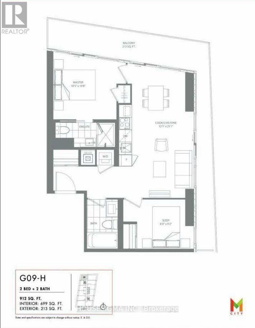 5709 - 3900 Confederation Parkway, Mississauga, Ontario  L5B 0M3 - Photo 4 - W12199468