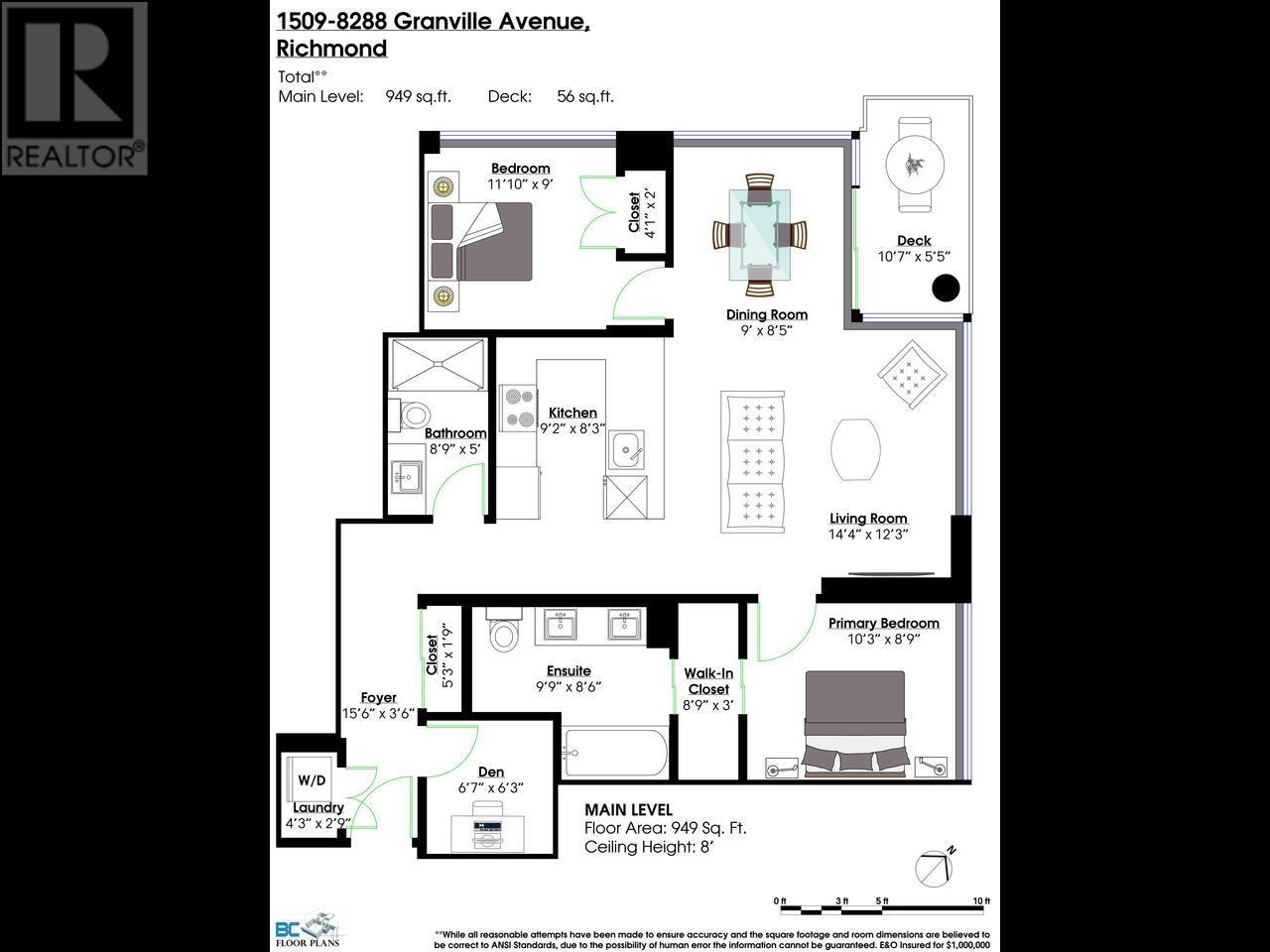 1509 8288 Granville Avenue, Richmond, British Columbia  V6Y 0H6 - Photo 26 - R3005673