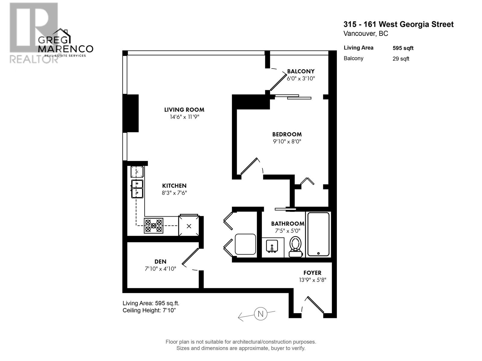 315 161 W Georgia Street, Vancouver, British Columbia  V6B 0K9 - Photo 31 - R3011260