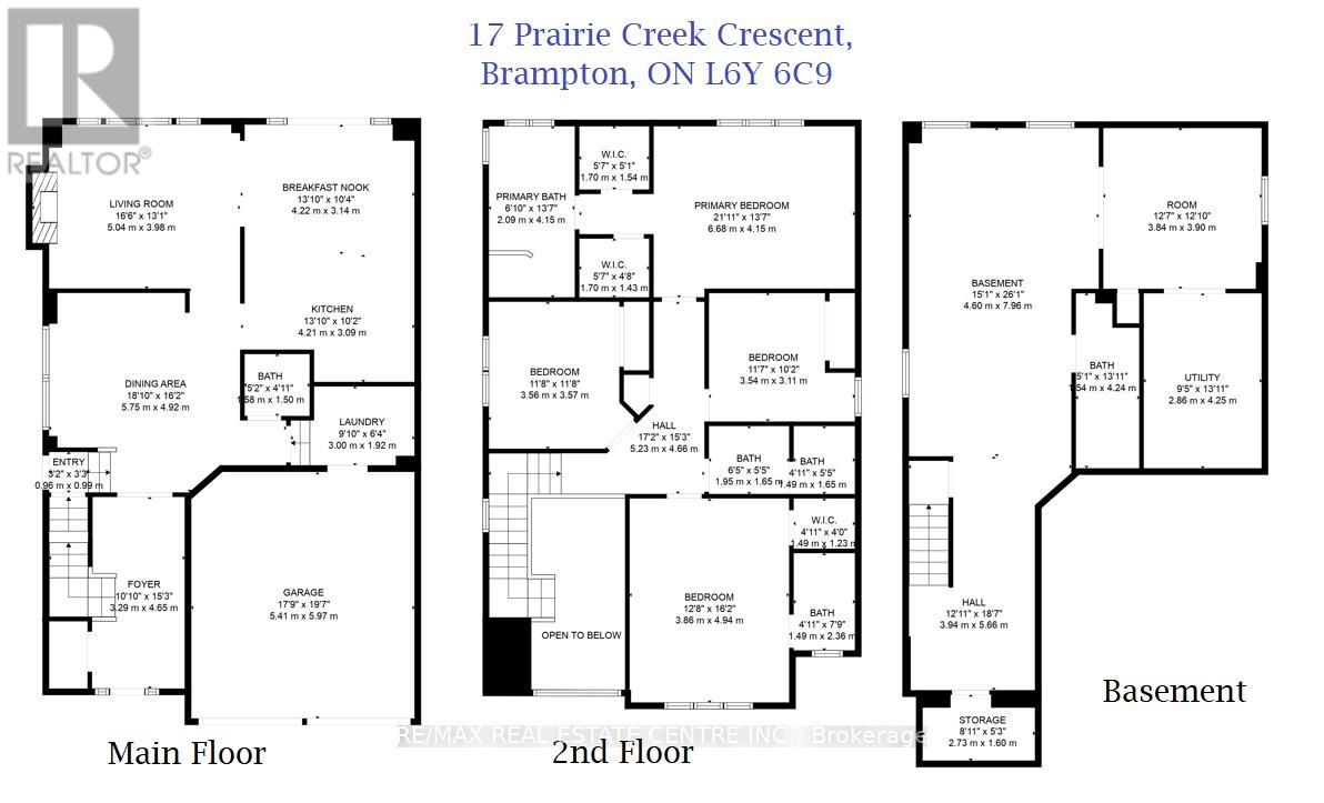 17 Prairie Creek Crescent, Brampton, Ontario  L6Y 6C9 - Photo 37 - W12201040
