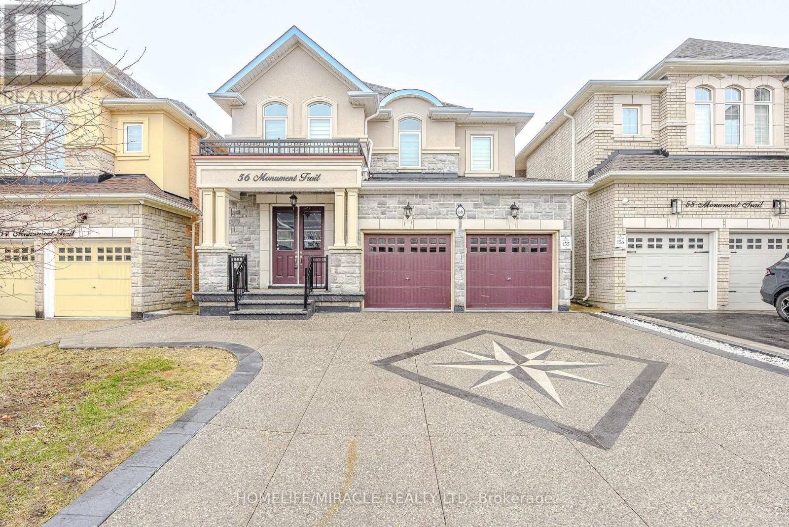 56 Monument Trail, Brampton (Northwest Brampton), Ontario  L7A 4M9 - Photo 2 - W12202104